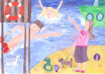 Unser Held - der Rettungsschwimmer