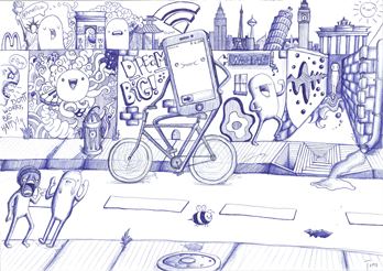 Online - tour de monde