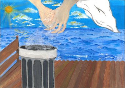 Das Reinigen der Meere