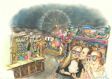 Das Glück liegt in den kleinen geteilten Momenten