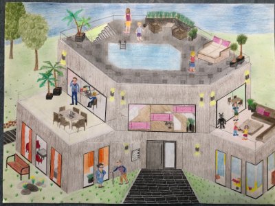Arbeiten und Wohnen im Mehrgenerationenhaus mit Photowoltaik-Fliesen