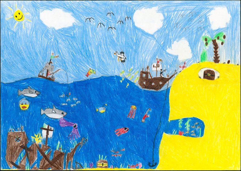 Die Tiere im Meer