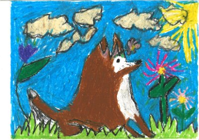 Der Hund in der Wildnis