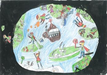 Der Welt in Ordnung halten Held…