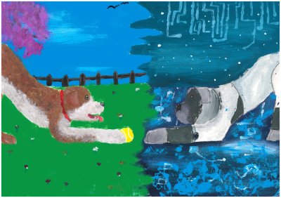 Evolution eines Hundes