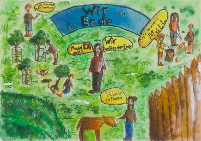Wir und die Erde