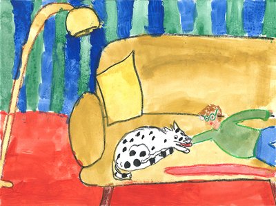 Schön ist, Zeit (kuscheln) mit meinem Hund
