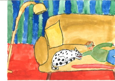 Schön ist, Zeit (kuscheln) mit meinem Hund