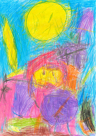 Ein Kleid, das sich selbstständig anzieht