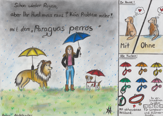Paraguas perros - Der Hundeschirm