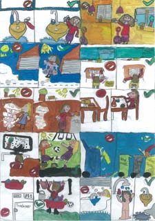 Umweltschutz => der falsche und richtige Tagesablauf