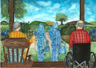 Familienbesuch auf eine etwas andere Art