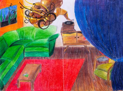 Musik im Wohnzimmer meines Opas