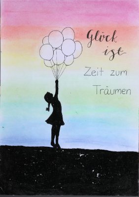 Glück ist Zeit zum träumen