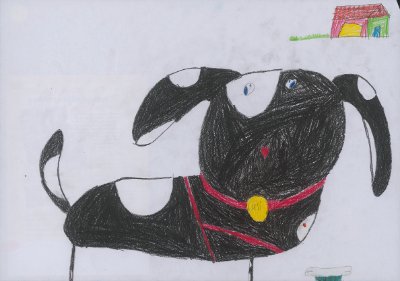 Der glückliche Hund