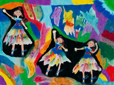 Die bunte Welt der Ballerinas