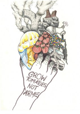 Grow Tomatoes not Armies - Die Erstellung des  Herzen