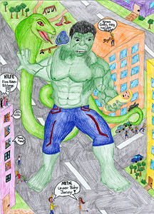 Hulk rettet Baby