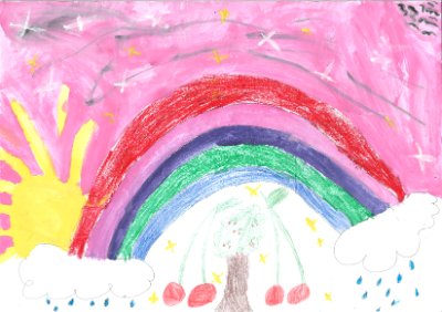 Regenbogenbild