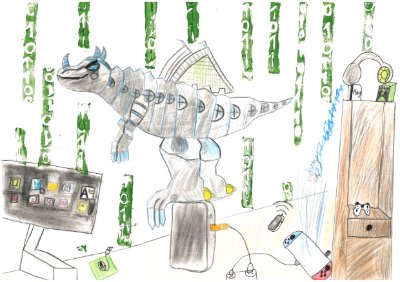 Der Roboterdrache