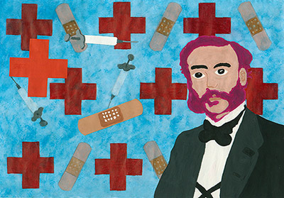 Gründer des Roten Kreuzes: Henry Dunant